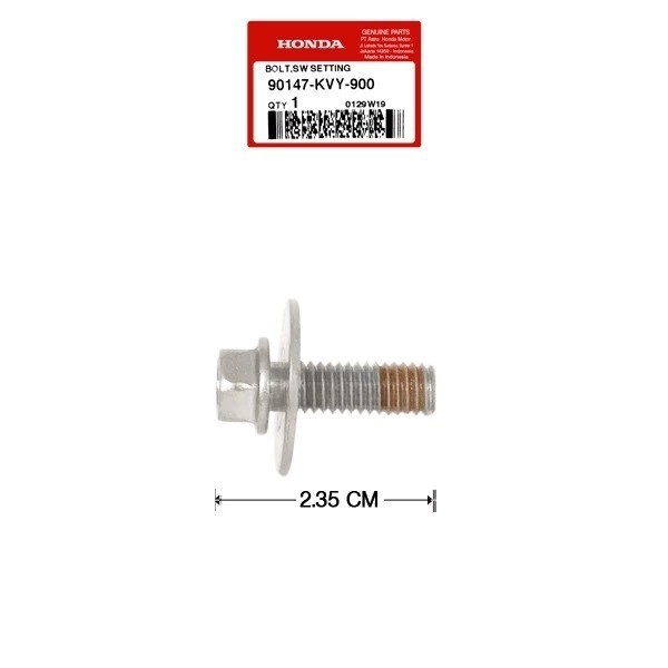 Baut Standart Samping – PCX, Vario 125 & 150 eSP, BeAT - 90147KVY900