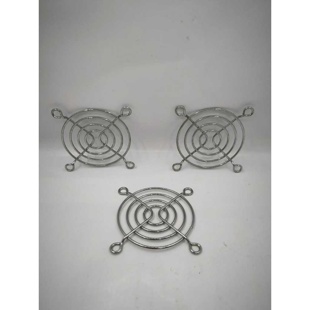 GRILL FAN 8CM / RAM GRILL FAN 8X8 / TUTUP KIPAS BESI 8CMX8CM / GRILL FAN BESI 8CM