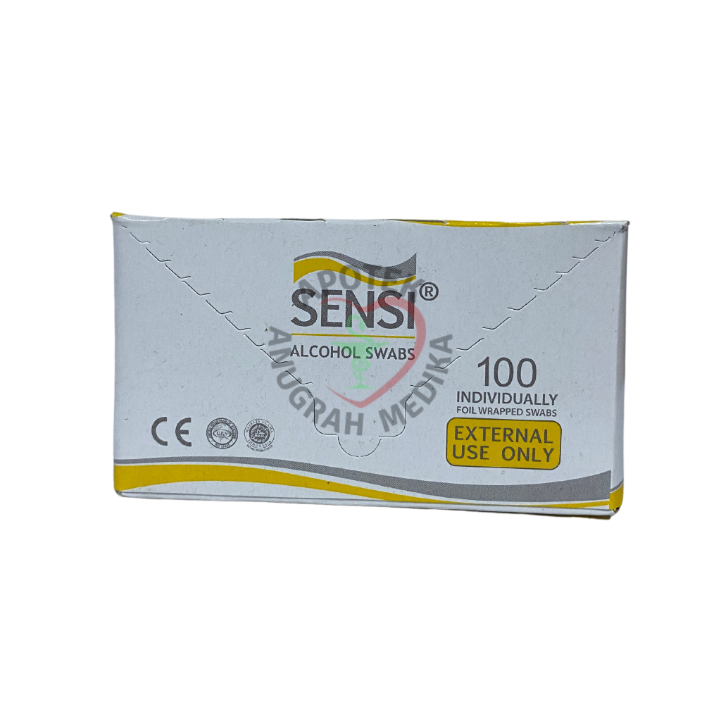 Alkohol Swab SENSI / Sensi Alkohol Swab / Tisu Alkohol 70%