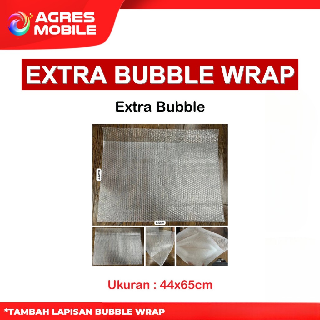 

EXTRA BUBBLE WRAP KHUSUS