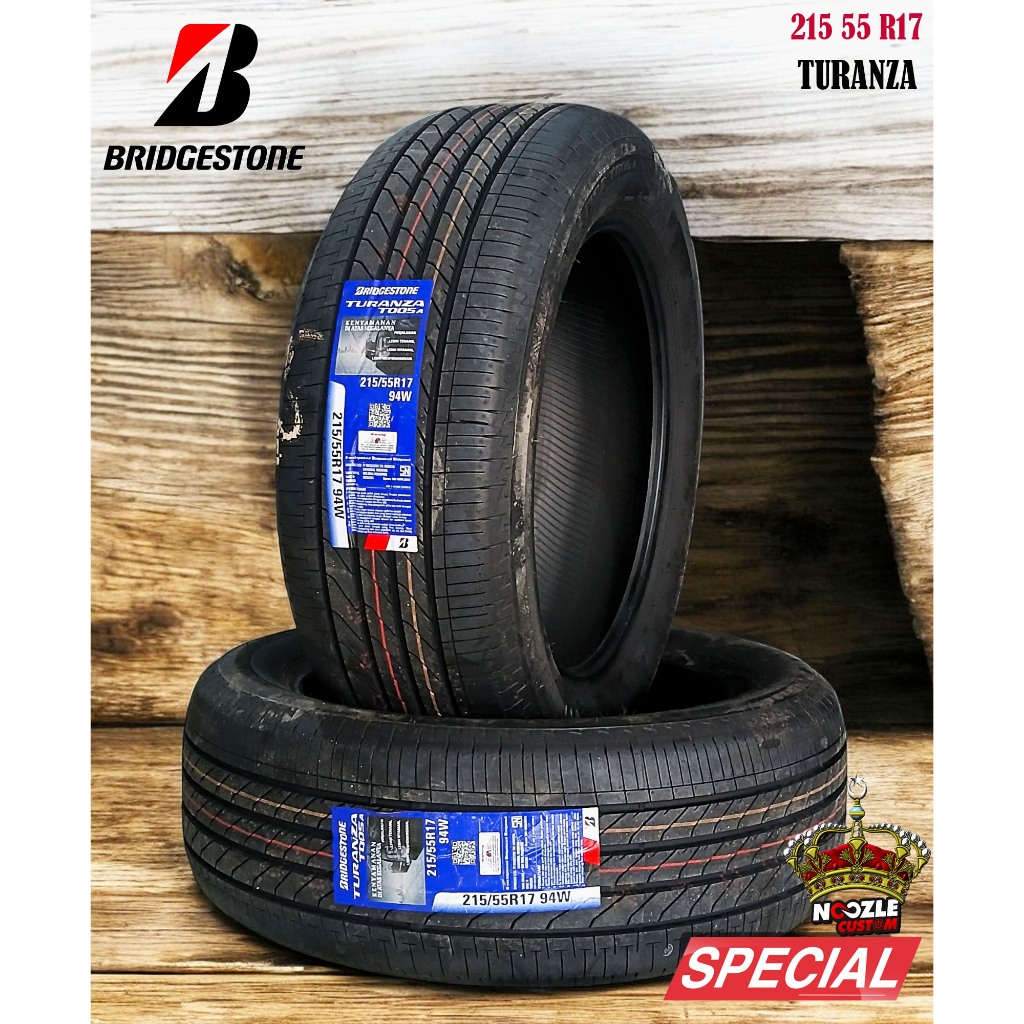 Ban Mobil Ukuran 215 55 R17 Merek Bridgestone Ban Luar Lokal Tubles Ring 17 Ban Mobil HRV