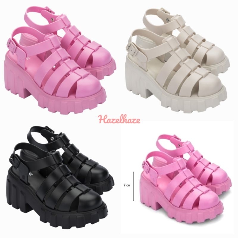 Melissa Megan Platform Pink shoes sandal ORIGINAL