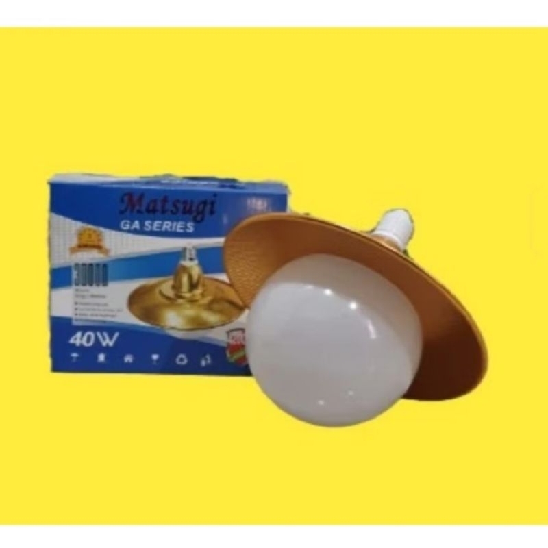 Lampu LED+KAP 17,28,33,40 Watt Matsugi GA Series (GARANSI)/Lampu LED KAP Matsugi