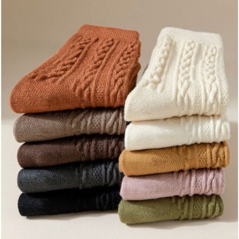 KAOS KAKI LOLITA COLOR TWIST - KAOS KAKI WANITA