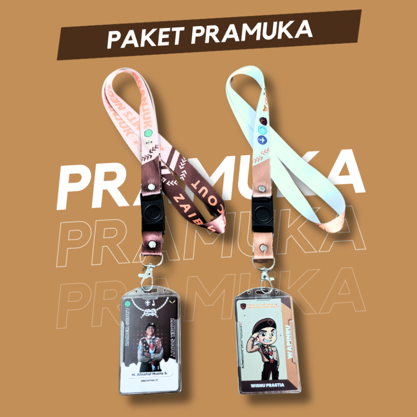 

ID CARD LANYARD SPECIAL PRAMUKA PROMO BUNDLING