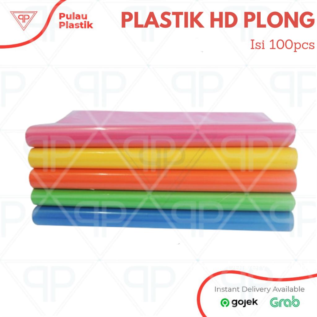 Kantong Plastik Plong / HD Plong Ukuran 20x30 / Plastik Packing Olshop / Kresek Hajatan / Isi 100pcs