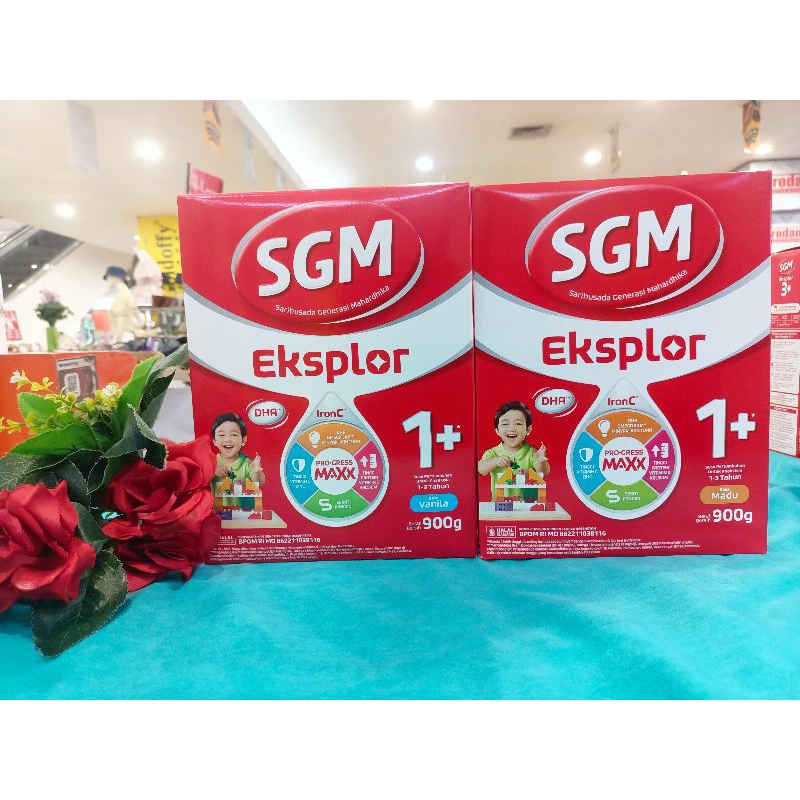 

SGM eksplor 1+ 900gr vanila& madu