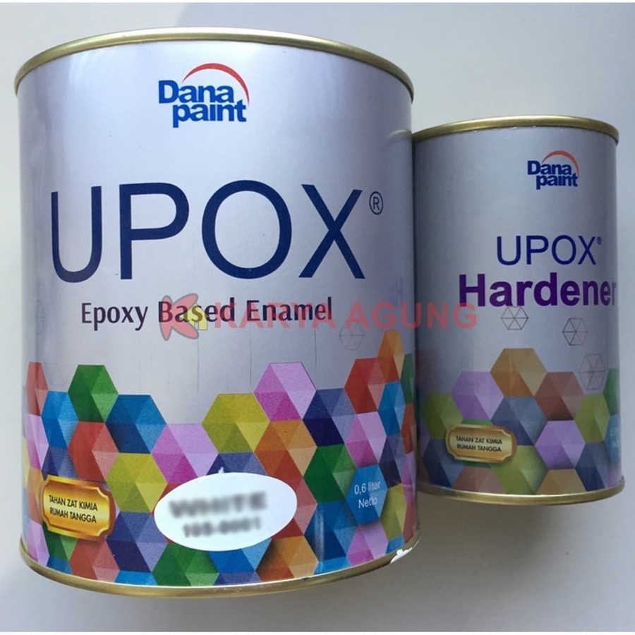 UPOX Epoxy DANAPAINT Cat Kolam dan Lantai 2 Komponen (1 Set) / Floor Coatings Epoksi Beton Baja Kayu