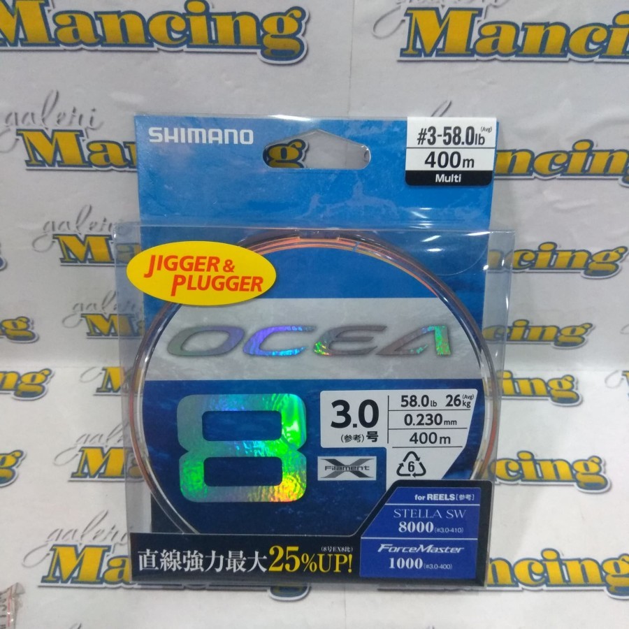 Senar Shimano OCEA 8 PE 3.0 || 400m