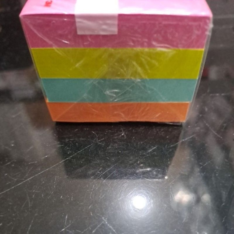 

RB post it no 653 AN warna warni.notes neon colours (12 pad )