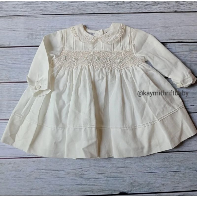 PL smocked dres Sarah louise