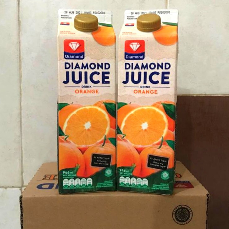 

JUICE ORANGE UNSWEET DIAMOND 946 ML | Jus Orange