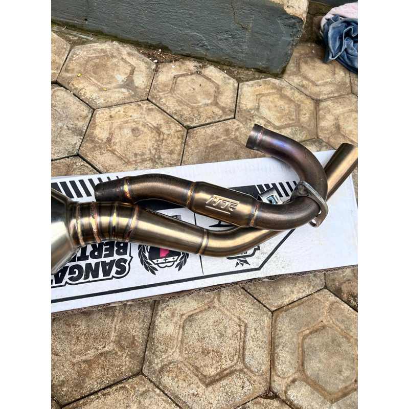 knalpot klx 140 norifumi rocket 4 kompetisi original