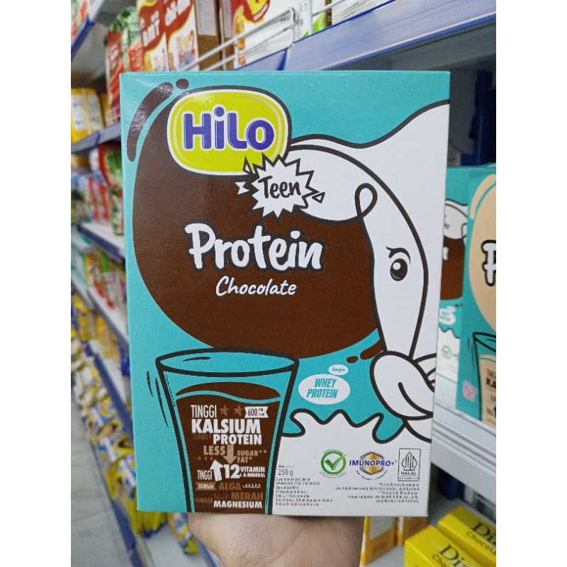 

SUSU HILO TEEN PROTEIN 250GR RASA VANILLA CARAMEL/CHOCOLATE