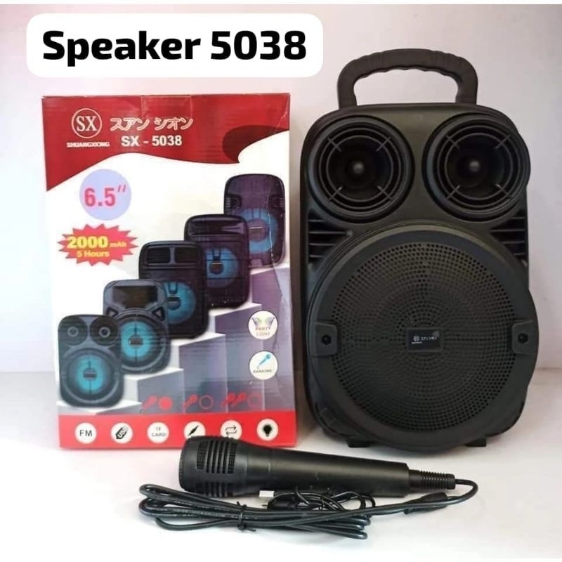 Speaker Bluetooth Tipe SX-5038
