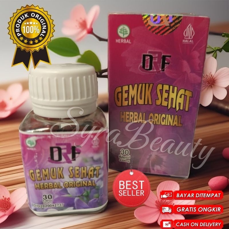 DRF GEMUK SEHAT /Capsul Penambah berat badan/Nafsu makan