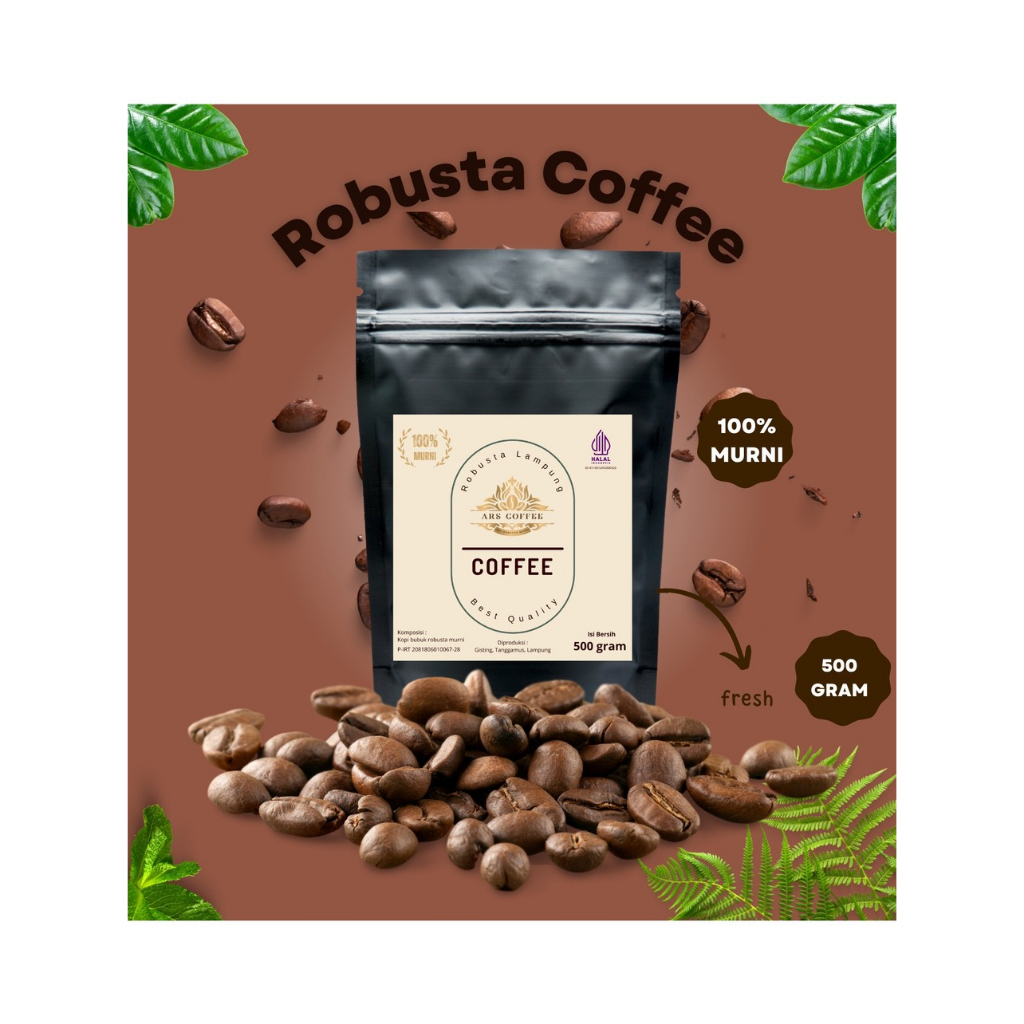 

KOPI ROBUSTA MURNI LAMPUNG - 500gr by ARS COFFEE