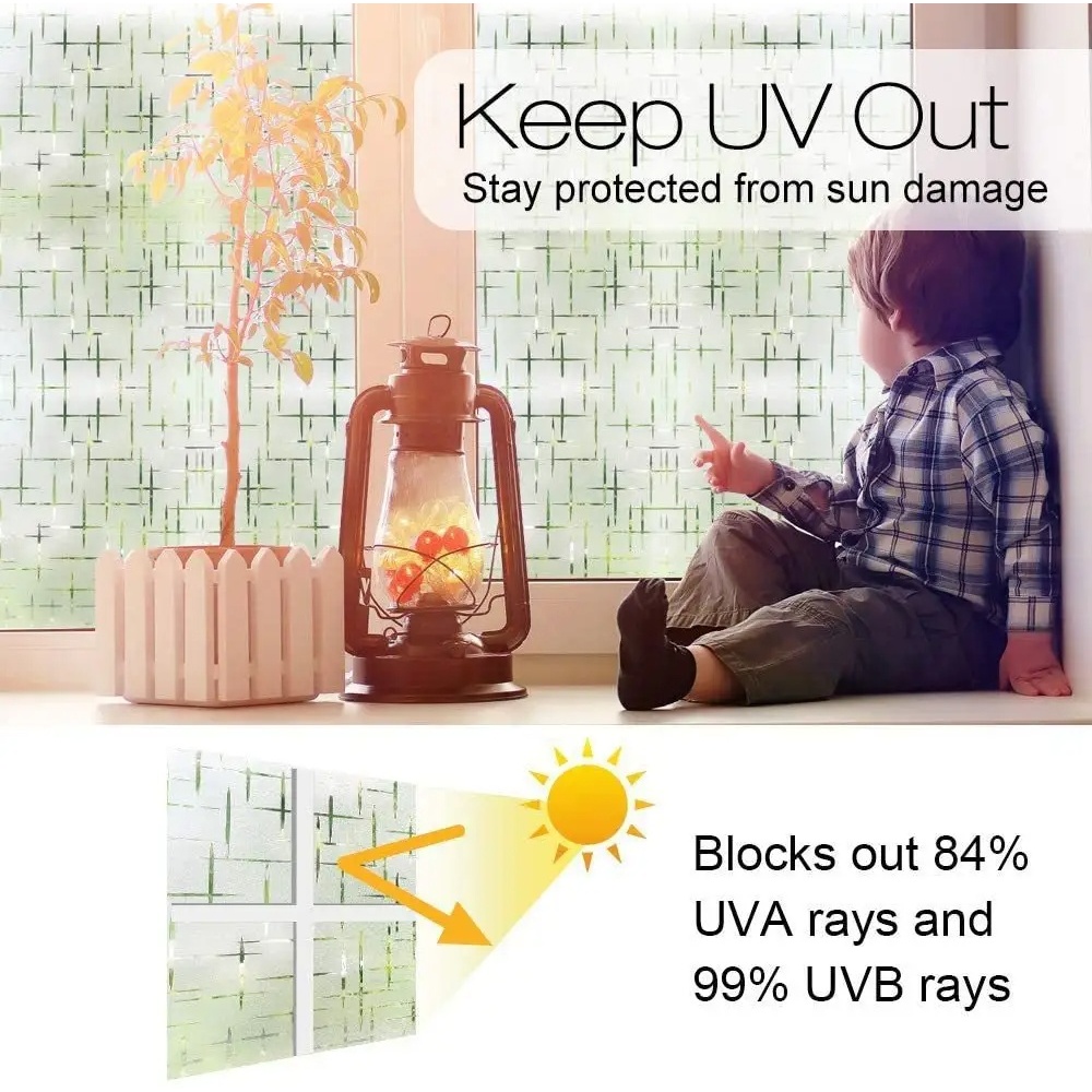 Stiker Kaca /Sticker Kaca/ Sanblast/Sunblast/Sandblast Motif 3D 3082