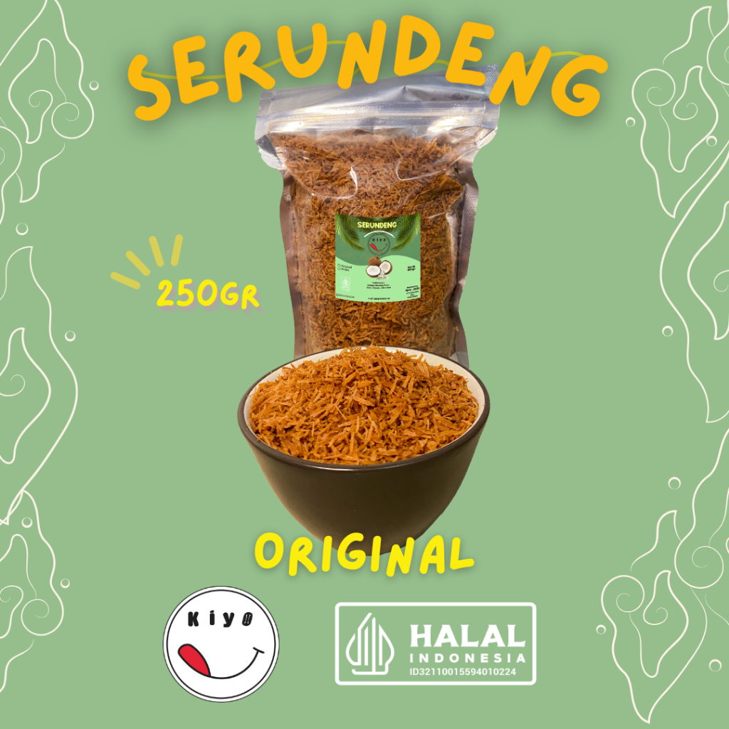 

Serundeng Kelapa Kiyo Halal PIRT