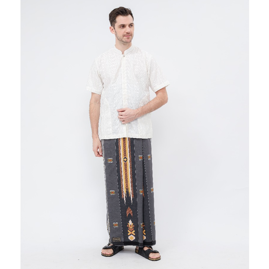 Sarung Walang Signature Songket SKT Rayon Premium - Abu