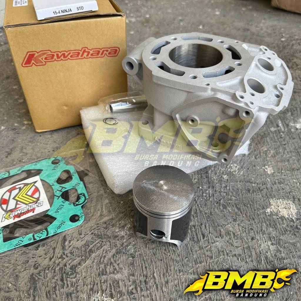 BLOK BORE UP SEHER KAWAHARA NINJA 59MM 63MM 68 MM CERAMIC//Blok Ninja 2T / Cylinder Blok Ninja R-Nin