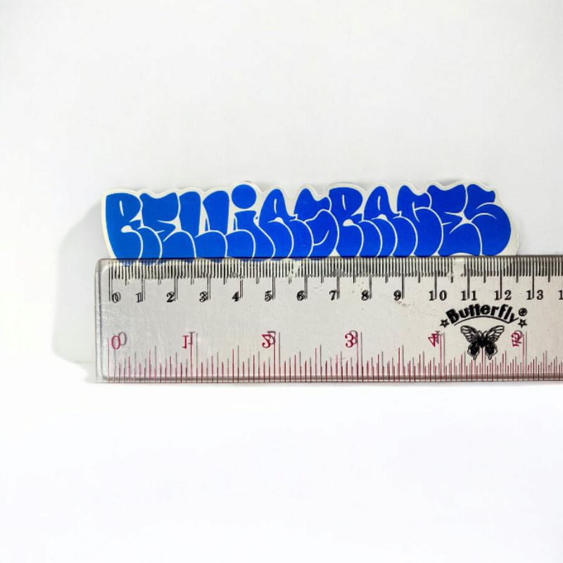 

STICKER RELLIAGRACES - BLUES || GLOSSY CUTTING || 1 PCS