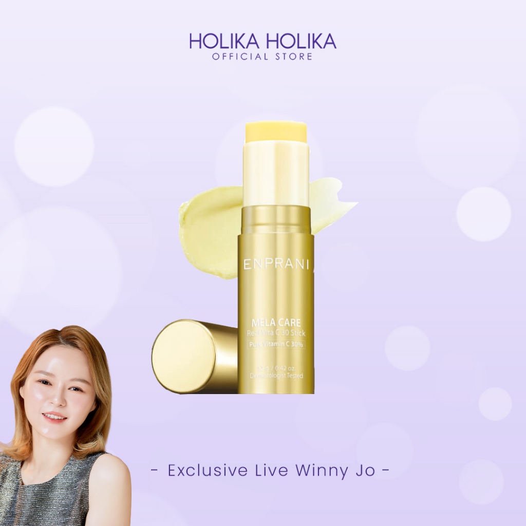 [Exclusive Live Winny Jo] Holika Holika Enprani Mela Care Real Vita C 30 Stick | Multi Balm