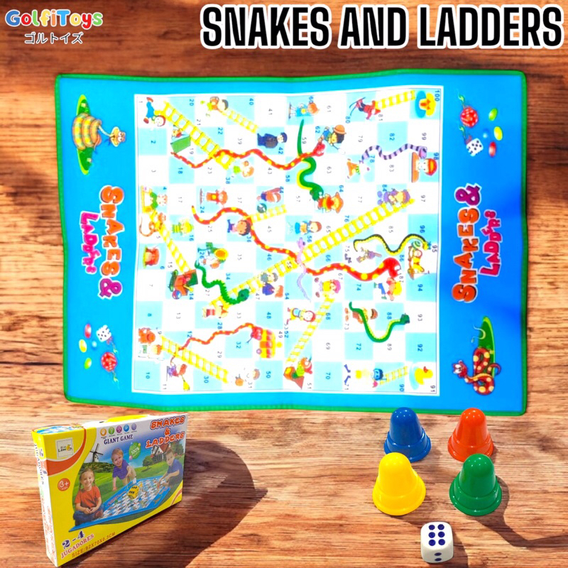 Mainan Ular Tangga Snakes Ladders Mainan Ular Tangga Ukuran Besar