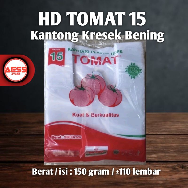 HD Tomat 15 / kantong kresek bening tomat kecil