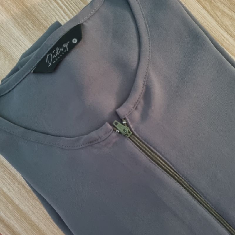 pl WAFAA ABAYA by DITSY MOSLEM - size M - warna DEEP LICHEN