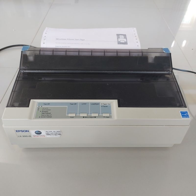 Printer Epson LX300+II / LX-300+II / LX 300+II (USB) Dot matrix