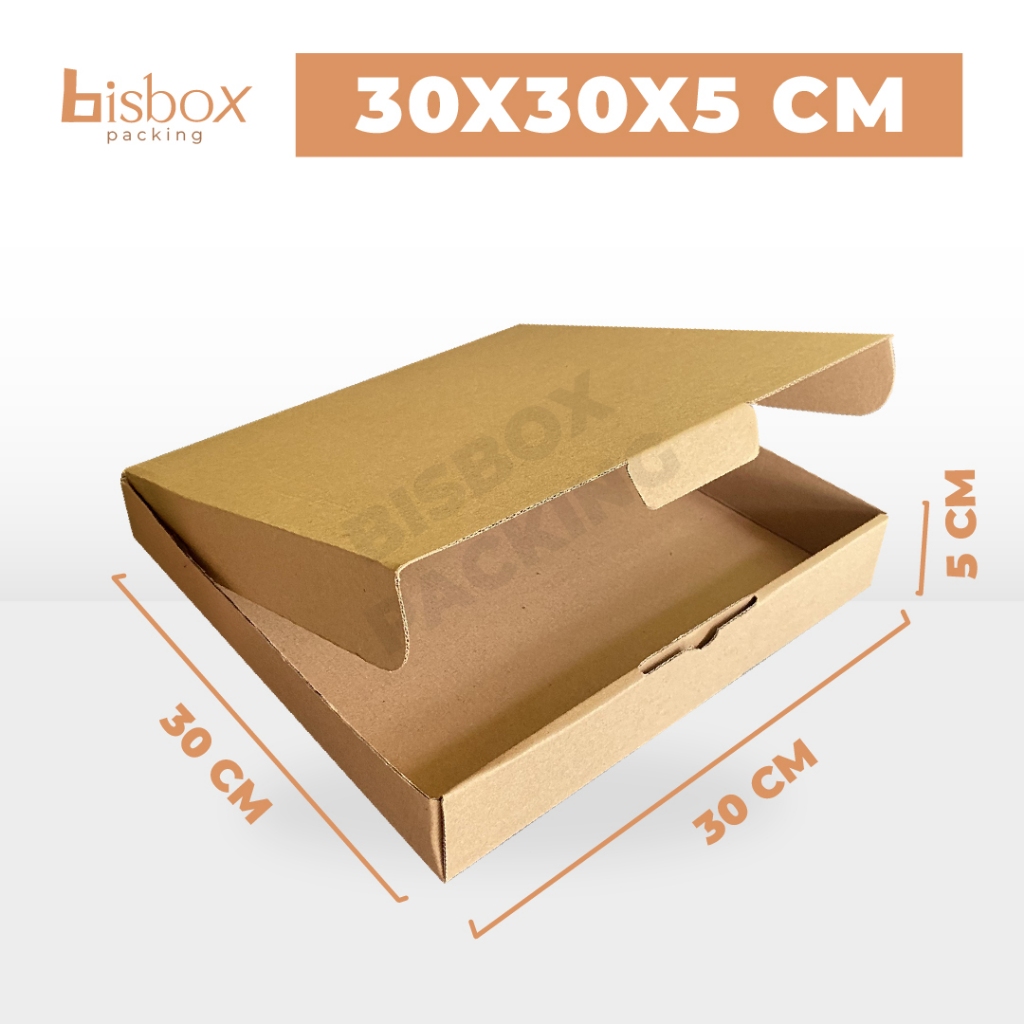 

Kardus Corrugated 30X30X5 CM | Die Cut | Kotak Karton | Box Packing