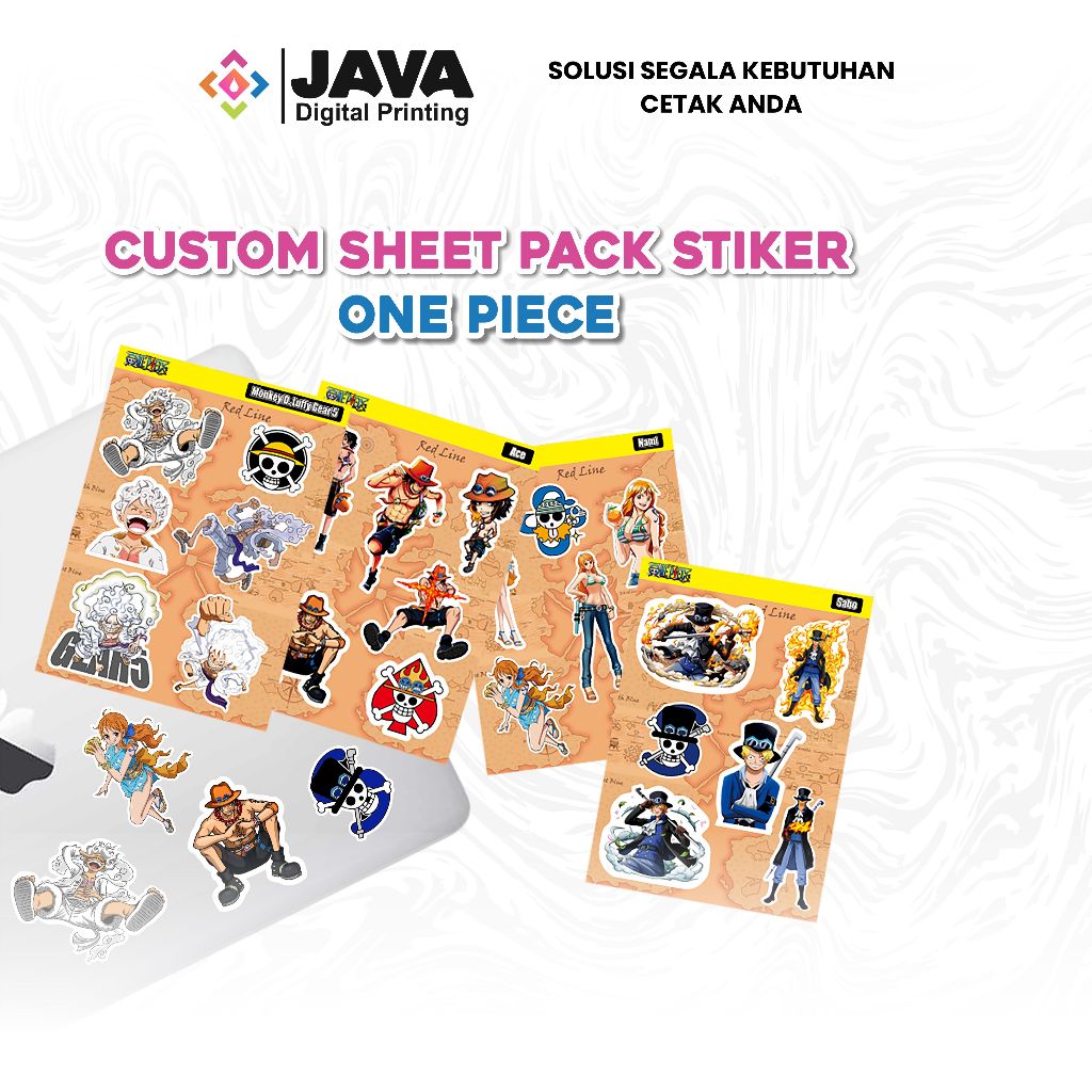 

Cetak Sticker Sheet Pack Kiss Cut / Sticker Sheet HP Laptop / Stiker Sheet Pack / Sticker Custom