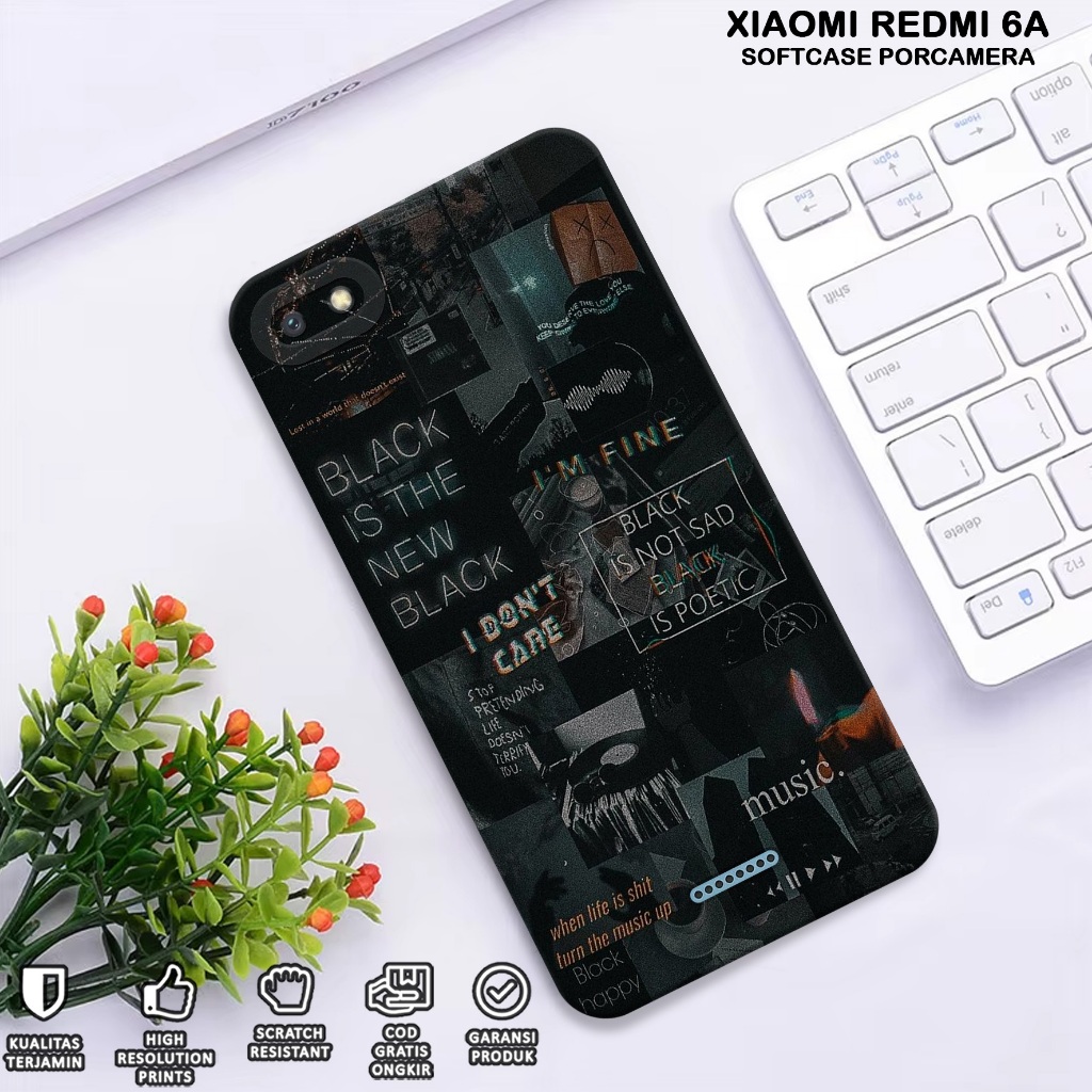 CASE XIAOMI REDMI 6A - Casing Xiaomi Redmi 6A Motif AESTHETIC - Case Hp Xiaomi Redmi 6A - Casing Hp 