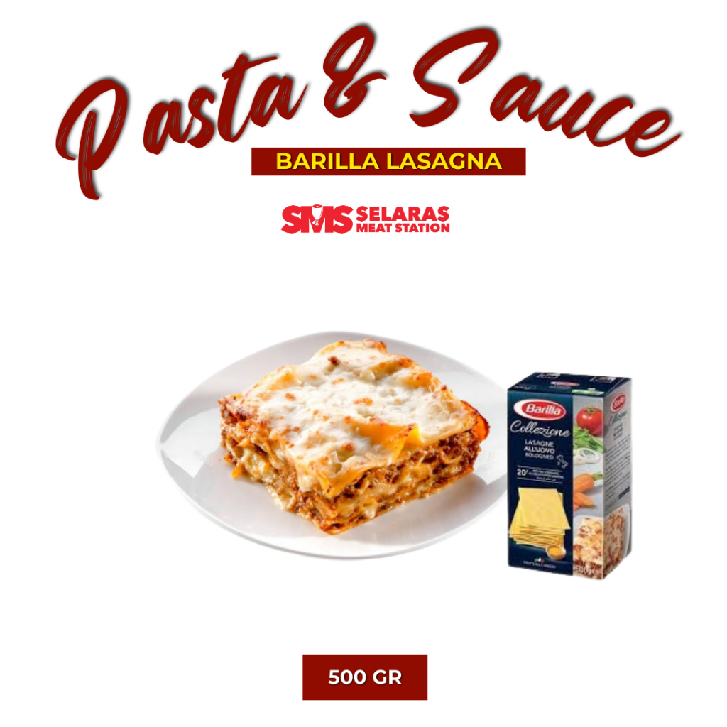 

Barilla Lasagna Uovo Pasta Lasagna 500 gram