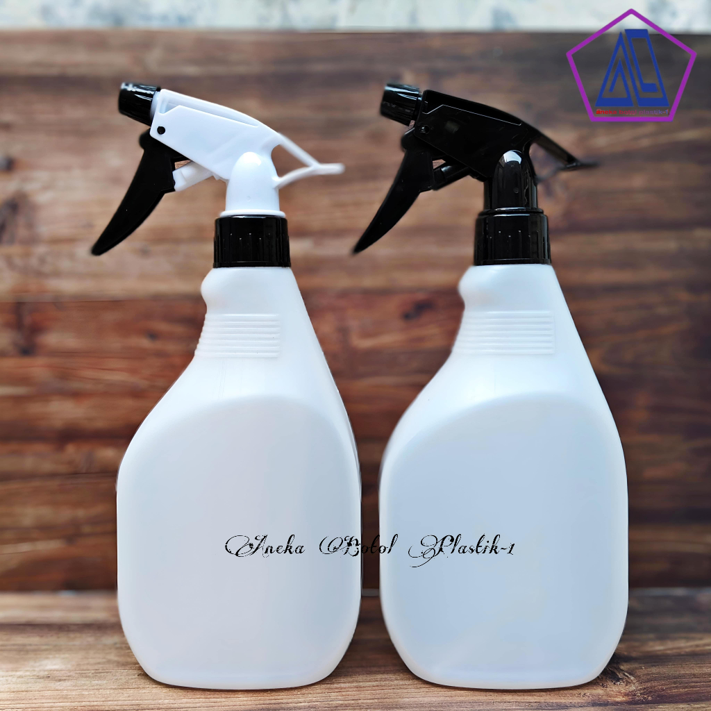 Botol Spray Triger 500ml Natural / Botol Hdpe 500ml Triger Tembak