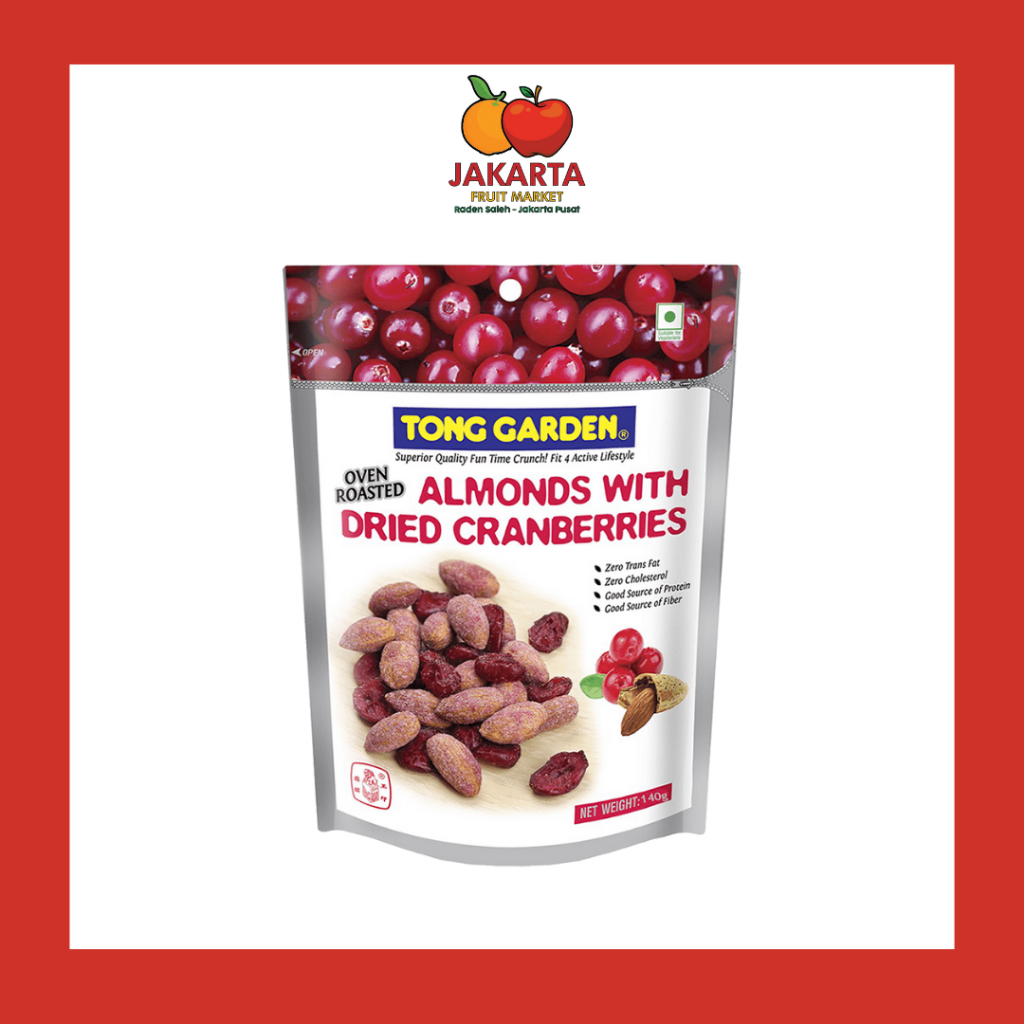 

Tong garden almonds with dried Cranberries 140g