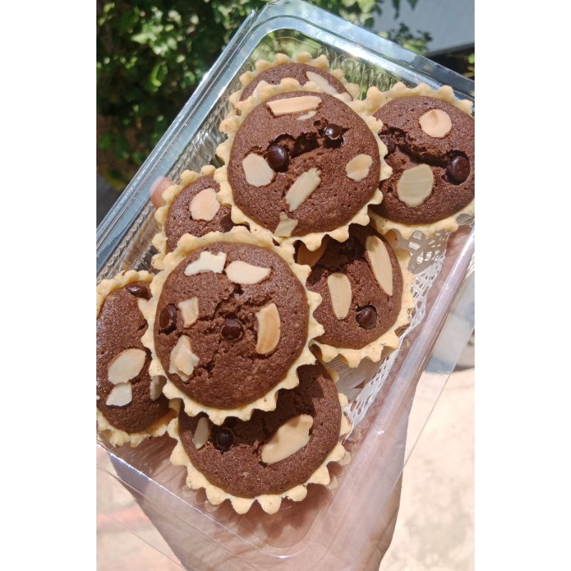 

Pie Brownies / pie brownies coklat / pie brownies coklat almond / pia brownies / pai brownies