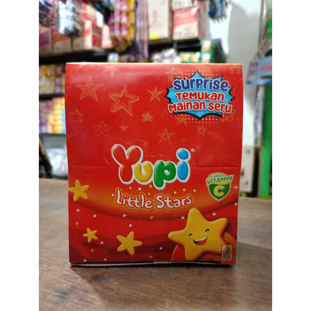 

Yupi Permen Jelly (Little Stars) Box isi 24