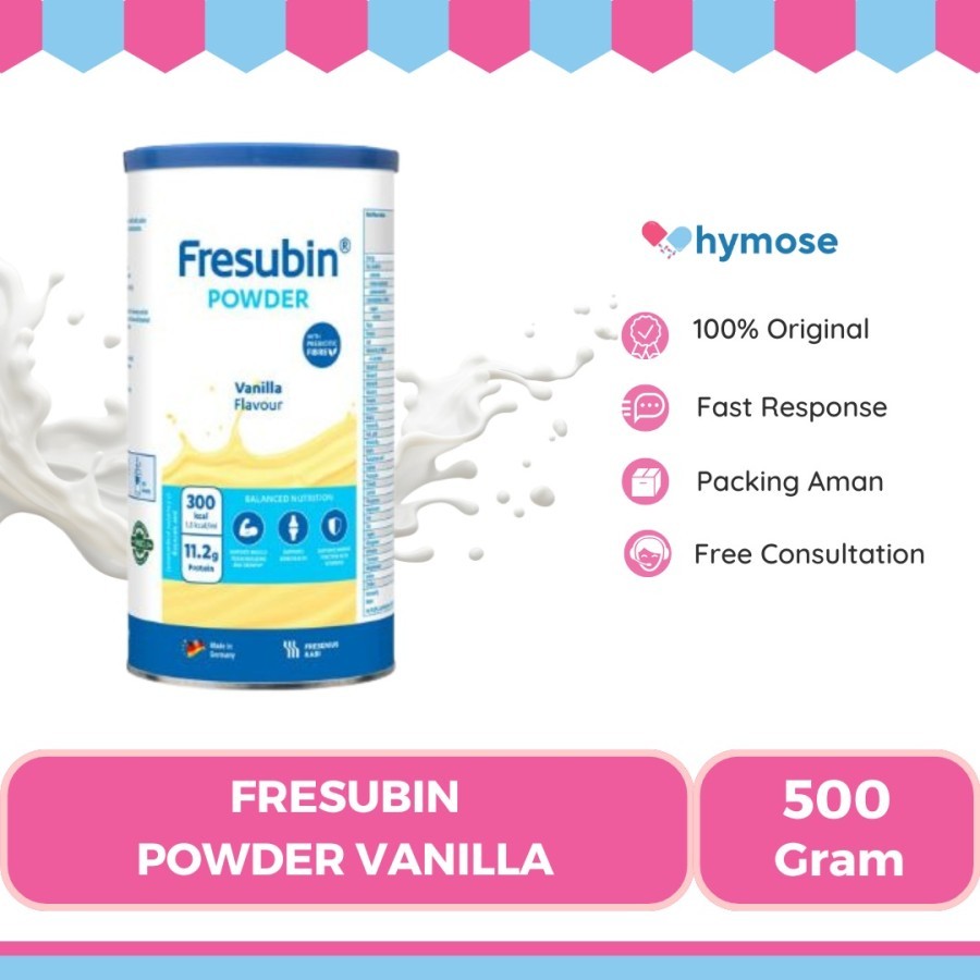 

FRESUBIN VANILLA POWDER 500 G/Susu Nutrisi Bubuk
