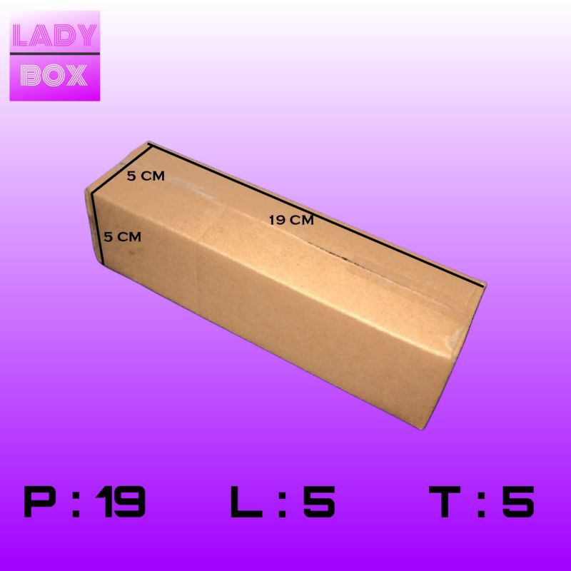 

Kardus Packing 19x5x5