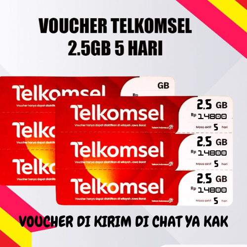 VOUCHER TELKOMSEL (Via Chat) SUMBAR/RIAU/KEPRI