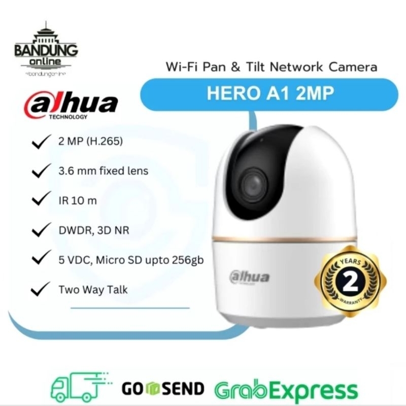 DAHUA Hero A1 CCTV WiFi 2MP 3MP 5MP H2A H3A H5A Camera Wireless Pan/Tilt Indoor