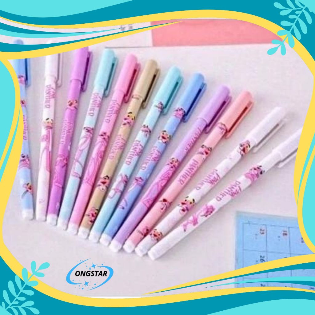 

pulpen gel 0.5mm desain kartun lucu bisa dihapus