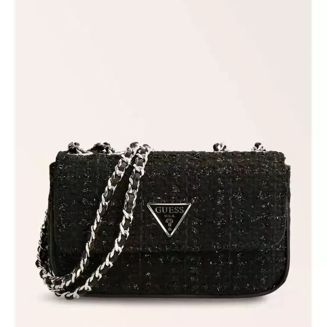 Slingbag guess tweed -Tas Selempang Wanita