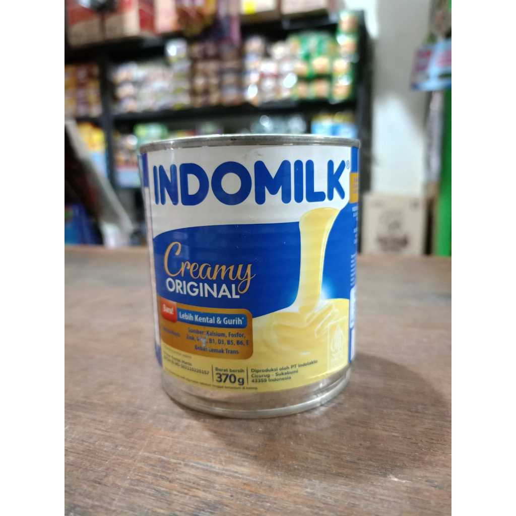 

indomilk Susu Kental Manis Putih 370 gr