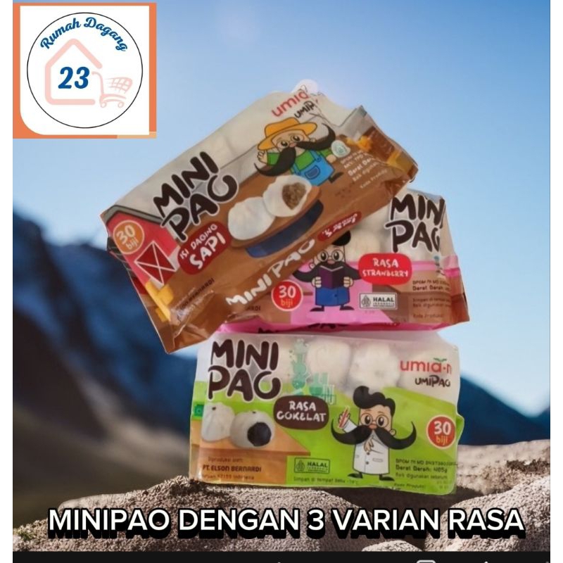 

MINIPAO UMIA-MI DENGAN PILIHAN 3 VARIAN RASA