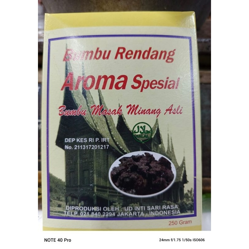 

BUMBU RENDANG SPESIAL