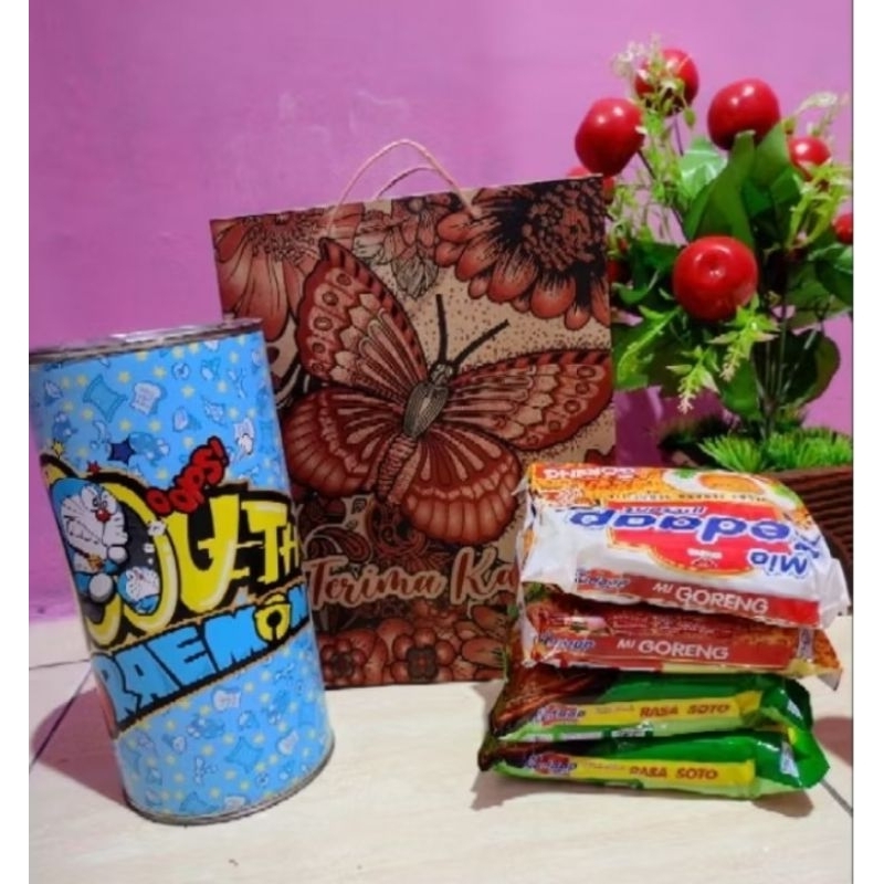 

TERLARIS COD Tas Paperbag Batik Coklat Isi 50 pcs