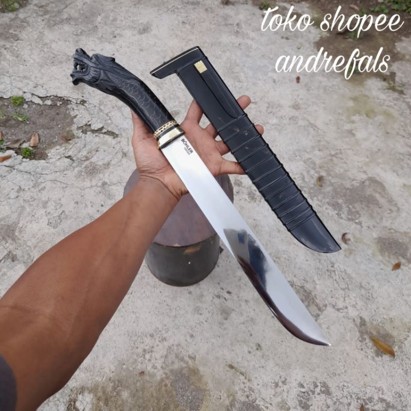 PISAU DAPUR naga bohler n695 full tanduk